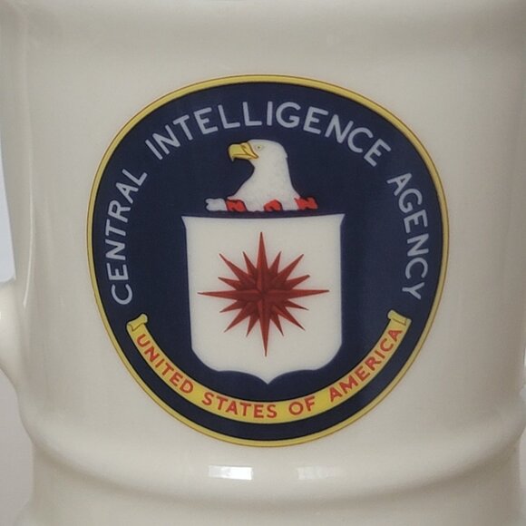 Mil-Art China Co Career Collectibles CIA Central Intelligence Agency Ceramic Mug - Picture 4 of 12